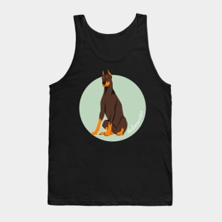 Doberman Pinscher Dobie Lover Gift Dog Breed Pet Lover Puppy T-Shirt Tank Top